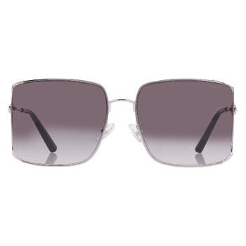 Grey Gradient Square Ladies Sunglasses HC7174D 90013C 59