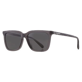 Grey Square Men's Sunglasses HC8385U 579387 54