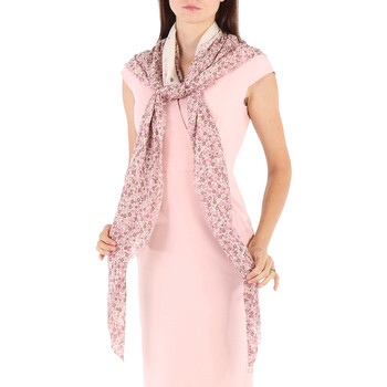 open lace back dress Fuchsia Crochet Midi Dress main image 1