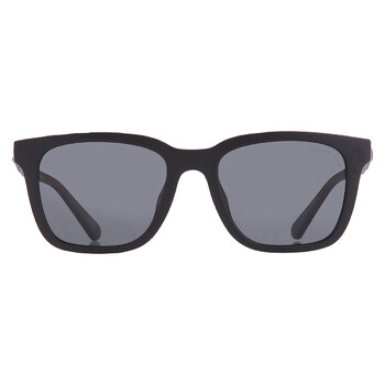 Polarized Grey Square Men's Sunglasses HC8426U 500281 54 Polarized Grey Square Men's Sunglasses HC8426U 500281 54