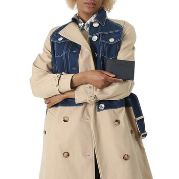 Signature Canvas Blocking Card Case-Charcoal