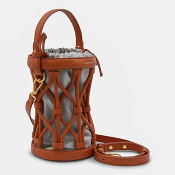 Crab Leather Koi Satchel