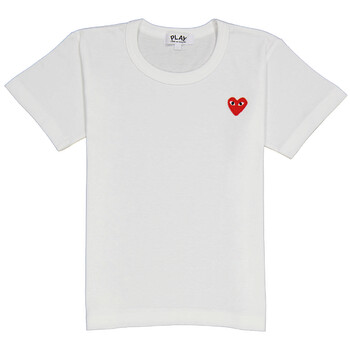 Comme Des Garcons Cdg Play Invader Heart Pixel T-Shirt, Size