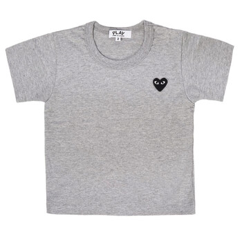 Comme Des Garcons Kids Big Heart Print Short Sleeve T-shirt