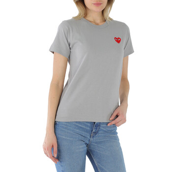 トップス COMME des GARCONS SHIRT tops Luxury T-Shirt for men - White Comme des Garçons T-Shirt