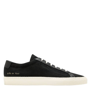 Common Projects Black Nubuck Achilles Sneakers, Brand Size 36 ( US