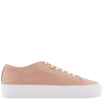 Common Projects Ladies Nude Tournament Low-Top Sneakers, Brand Size 37