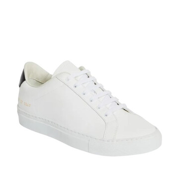 Retro Classic Leather Sneakers, Brand Size 34 (US Size 4)