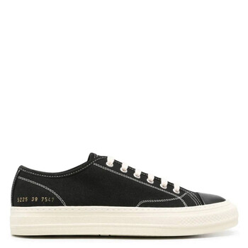 Tournament Canvas Low-Top Sneakers 5225-BLACK