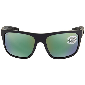 Costa Del Mar BLOKE Green Mirror Polarized Glass Men