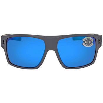 DIEGO Blue Mirror Polarized Glass Men's Sunglasses DGO 98 OBMGLP 62