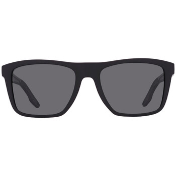 Mainsail Grey Polarized Glass Square Men's Sunglasses 6S9107 910703 55