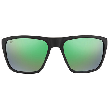 Paunch XL Green Mirror Polarized Polycarbonate 580P Square Men's Sunglasses 6S9050 905002 59