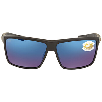 RINCONCITO Blue Mirror Polarized Polycarbonate Men's Sunglasses RIC 11 OBMP 60