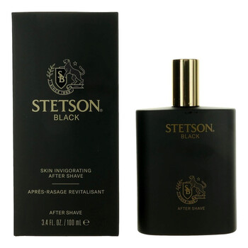 Men's Stetson Black Aftershave 3.4 oz Fragrances 810023677598