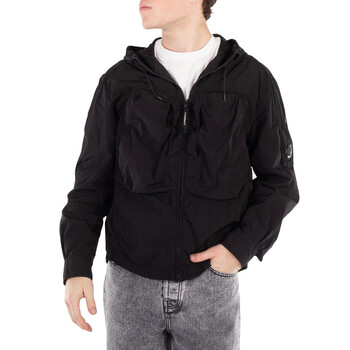 CLOTHING - Premium Pertex Down Short Puffer Jacket - Black