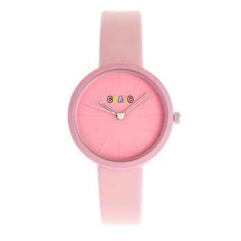 Blade Quartz Pink Dial Watch CRACR5406