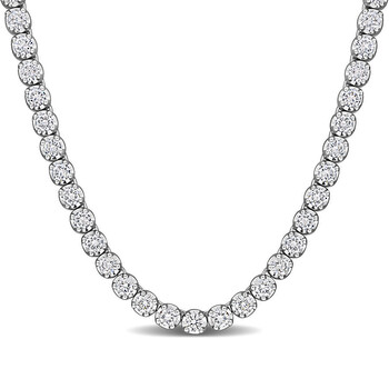 Created Forever 6 1/4t TW Lab-Grown Diamond Heart Shape