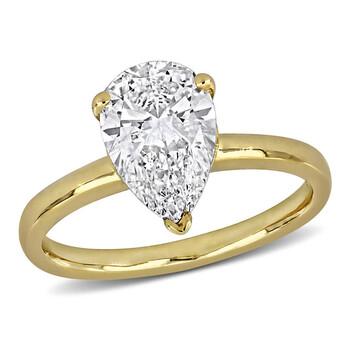 2CT TW Pear-Shaped Lab Grown Diamond Solitaire Engagement Ring in 14k Yellow Gold JMS011859 2CT TW Pear-Shaped Lab Grown Diamond Solitaire Engagement Ring in 14k Yellow Gold JMS011859