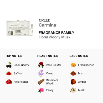 Ladies Carmina EDP .06 oz Fragrances