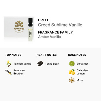 Unisex Creed Sublime Vanille EDP 0.06 oz Fragrances 3508440501110