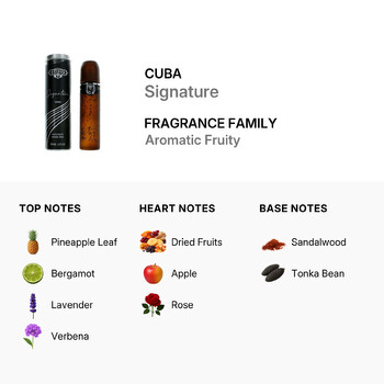 Men's Signature EDT Spray 3.4 oz Fragrances 5425039222158