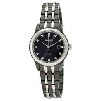 Corso Black Diamond Dial Ladies Watch EW2398-58E