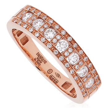 Belle Epoque 18k Rose Gold Diamond Ring, Size 13 (US 6.5) 20089763
