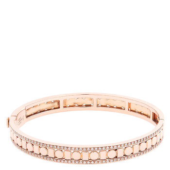 Belle Epoque Reel Pink Gold and Diamonds Bracelet, Size 15 20095055