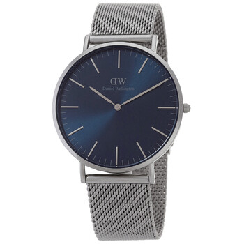 Daniel Wellington Iconic Link Arctic Quartz Blue Dial Watch