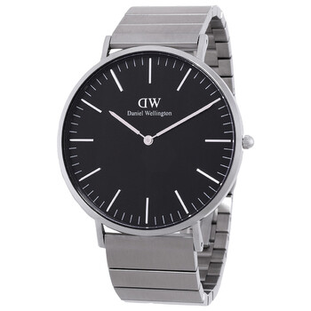 Classic Piano Link Quartz Black Dial Watch DW00100774 Classic Piano Link Quartz Black Dial Watch DW00100774