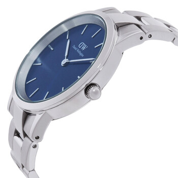 Iconic Link Arctic Quartz Blue Dial Watch DW00100448