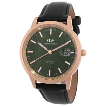 Iconic Sheffield Automatic Green Dial Watch DW00100757