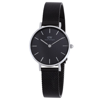Petite Ashfield Quartz Black Dial Ladies Watch DW00100246