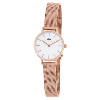 Daniel Wellington 腕時計 QUADRO PRESSED 20×26 DW00100431 Daniel Wellington Quadro Quartz Eggshell White Dial Ladies