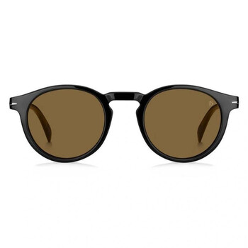 Brown Oval Men's Sunglasses DB 1036/S 0807/70 49