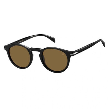 Brown Oval Men's Sunglasses DB 1036/S 0807/70 49