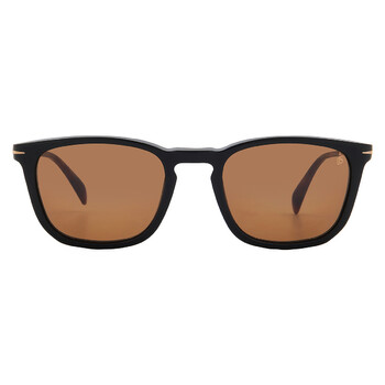 Hugo Boss Grey Bronze Brown Mirror Square Men display picture 2