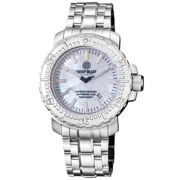 Daynight Ops Pro Automatic Men's 44 mm Watch DNOPSSBEZWHTMOP