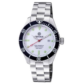 Ocean Mariner 300 Automatic White Dial Men's 42 mm Watch OMRN300WHT