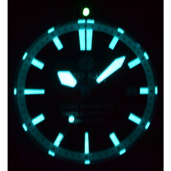 Ocean Master 500 Automatic Black Dial Men's 40 mm Watch OM500BLKBLUINNERBRCJUB