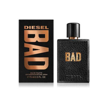 Diesel Men's Bad EDT Spray 3.3 oz Fragrances 3614273356053
