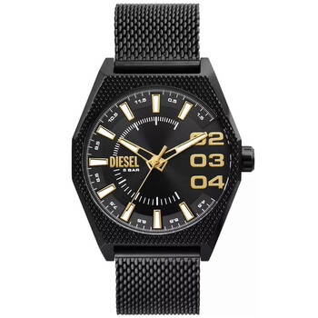 Scraper Quartz Black Dial Men's Watch DZ2194