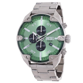 Diesel Mega Chief Black Ion-plated Stainless Steel Men's Watch