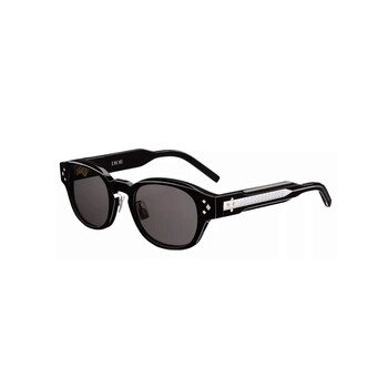 Dior CD Diamond Oval Sunglasses Black CD Diamond Oval” Star-Studded Sunglasses by Christian Dior  main image 2