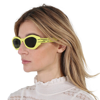 Green Geometric Ladies Sunglasses DIORSIGNATURE B1U 66C0 55