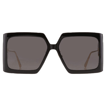 Dior Burgundy Square Ladies Sunglasses 30MONTAIGNE M1U B0D0 