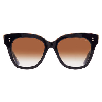 DAY TRIPPER Brown Gradient Butterfly Ladies Sunglasses 22031-D 55