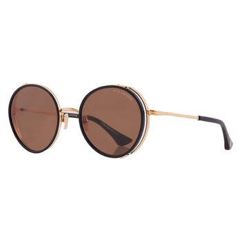 LAGEOS Brown Round Ladies Sunglasses DTS532-01 52
