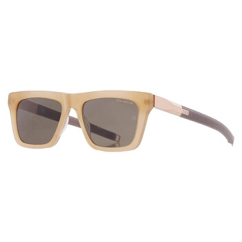 LANCIER Green Square Unisex Sunglasses LSA-429 03 54